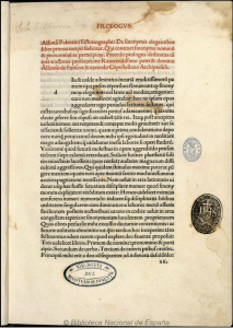 Prólogo del manuscrito de BNE de Opus sinonymorum o De sinonymis elegantibus libri tres. BDH (BNE)